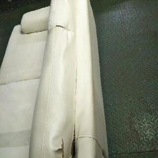 差し上げます［フェイクレザーソファ］：リサイクルショップヘルプの画像