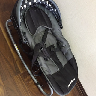 バウンサー ベビー用品 グレー ブラック