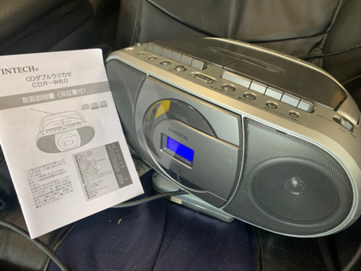 新品 ラジカセ 取説、箱付き  しげん屋