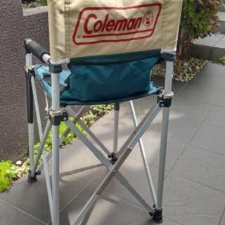 【値下げしました。美品】Coleman 幼児用チェア シートベルト付きの画像