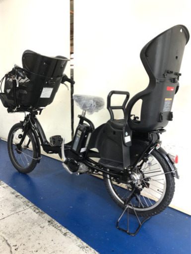 ブリヂストン アンジェリーノ　20インチ 3人乗り　8.9ah デジタル　黒　電動自転車　電動アシスト