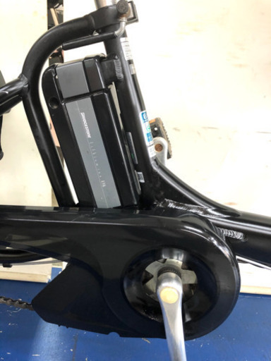 ブリヂストン アンジェリーノ　20インチ 3人乗り　8.9ah デジタル　黒　電動自転車　電動アシスト