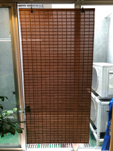 すだれ　ローラーブラインド　竹材