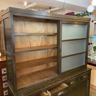 昭和レトロ ／ 水屋箪笥 ／ 古道具