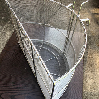 ☆ほぼ新品☆【半円スープ取りざる】一度使用のみ！！！
