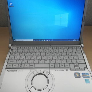 (お打合せ中)ノートパソコン Panasonic Let\'s Note CF-N10 CPU:core i5 メモリ:4GB HDD:320GB OS:Windows10Pro(64bit) 12.1型 無線LAN有(Wi-Fi対応)