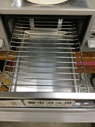 【6ヶ月間の保証付き】NORITZ(ノーリツ)　都市ガス用ガステーブル　NW61SVR【トレファク越谷店】