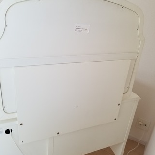 ドレッサー ホワイト クラシック 椅子付き