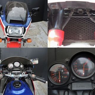 愛媛発★絶版旧車 VF1000R JH2SC16 エンジン好調＆カーカーマフラー♪ 走行距離16,352マイル 逆車 =始動動画有= 現状渡の画像