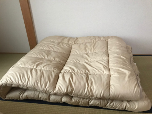 ディノス　ワイド敷布団上層パッドのみ(240cm)未使用＋専用防水シーツ