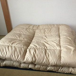 ディノス　ワイド敷布団上層パッドのみ(240cm)未使用＋専用防...