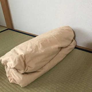 ディノス　ワイド敷布団上層パッドのみ(240cm)未使用＋専用防水シーツの画像