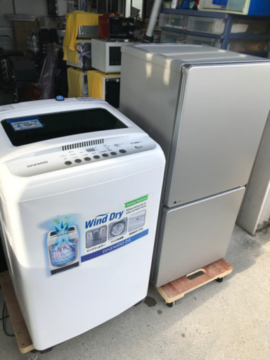超お薦め品‼️超お得セット販売‼️洗濯機6kg & 冷蔵庫110L 2017年製