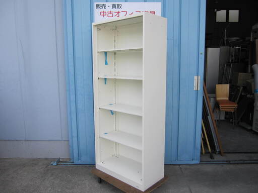 オープン書庫　ホワイト