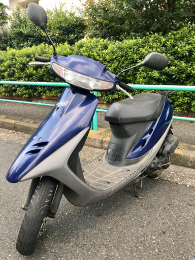 【良好】 原付 AF27 ホンダ スーパーディオ 紺色 2st