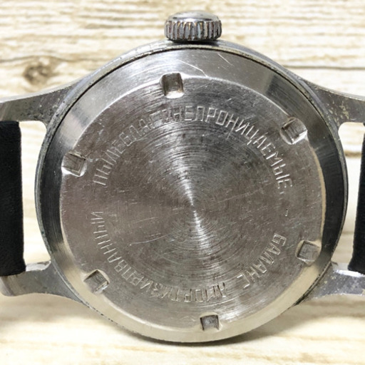 【美品】カエナホ caenaho b cccp  1950'sミリタリー腕時計