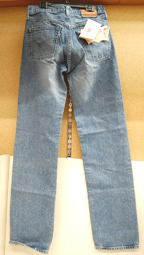 未使用 フラッシャー付き リーバイス 503B USED-LOOK 96年製 W30 L36 BIG'E' 赤耳 50´s 日本製 復刻 デニム デッドストック Levi's ☆ PayPay(ペイペイ)決済可能 ☆ 札幌市 清田区 平岡