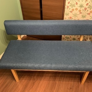 中古　コーナータイプダイニングソファの画像