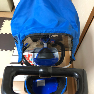 室内使用のみ美品です☆三輪車　アイデスカーゴプラス　限定カラー☆カッコイイブルー　の画像