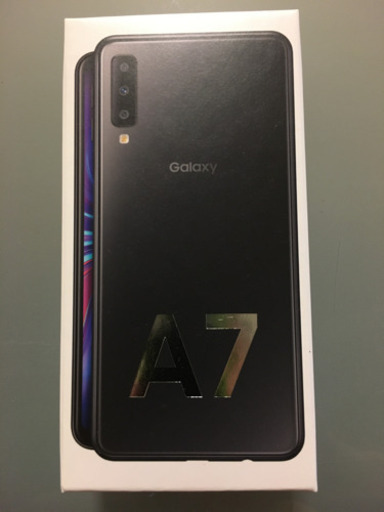 Galaxy A7 SIMフリー 64GB ブラック 新品・未使用未開封品