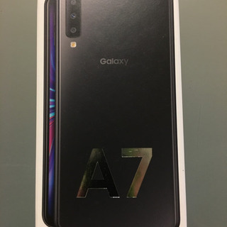 Galaxy A7 SIMフリー 64GB ブラック 新品・未使用未開封品