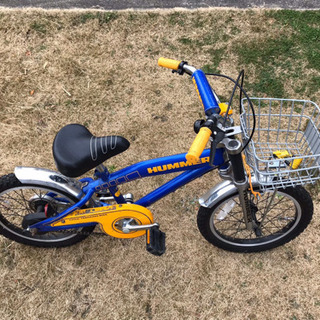 子ども自転車〜ハマー16インチ(中古)