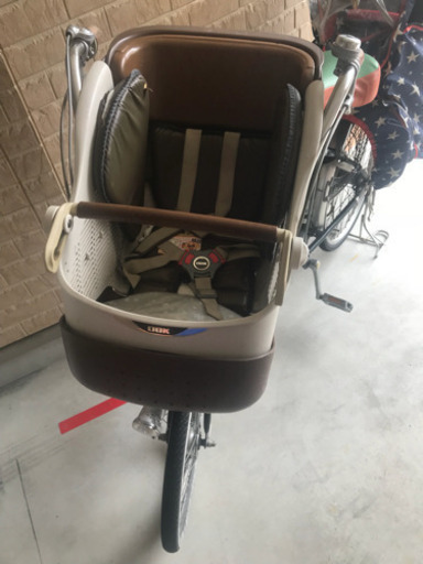 子ども椅子付き自転車