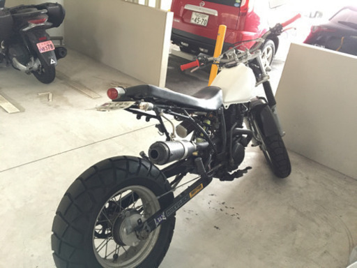 YAMAHA ヤマハ TW200 カスタムタイヤ、リアサス新品