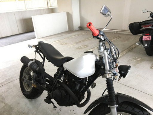 YAMAHA ヤマハ TW200 カスタムタイヤ、リアサス新品