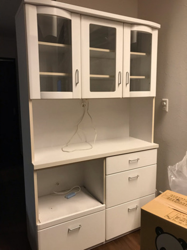 (値下げ)食器棚、キッチン収納、レンジ台