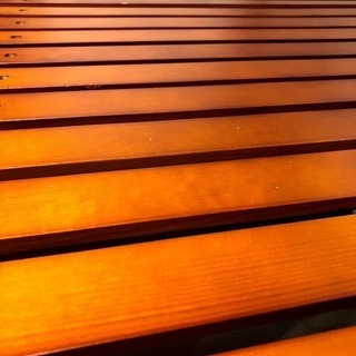0円！アイリスオーヤマ　折りたたみすのこベッド　シングルの画像