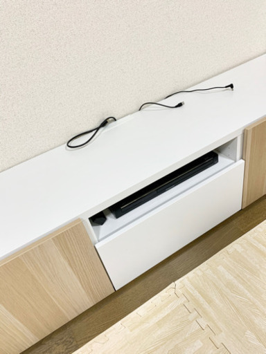 美品！！　テレビ台　収納付き！　値下げ！！