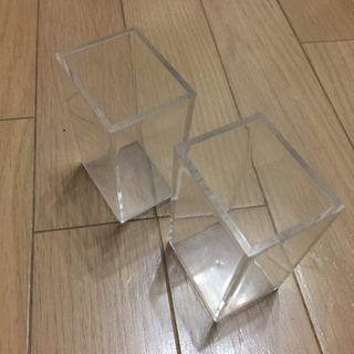 無印良品 クリアケース 2個セット