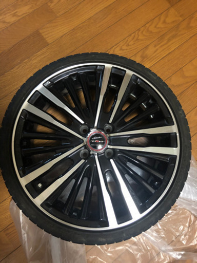 ４本セット　シャレン　ホイール　タイヤ付　17インチ　軽