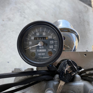 TW200E   DG07J   前輪デスクの画像