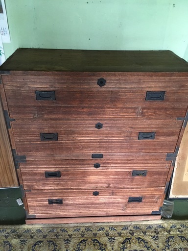 アンティーク桐たんす