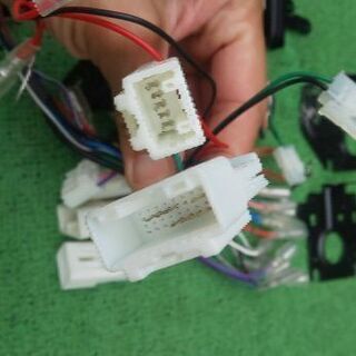 LA600S タント ダイハツ　パノラミックビュー変換アダプター 360°VIEW ハーネス ステ 枠 付き 中古の画像