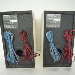 パナソニック　スピーカー２個セット　ＳＢ－ＰＭ３５　木に痛み有り　部品取りの画像