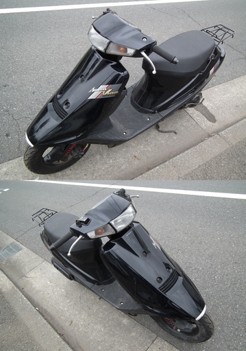 アドレスV100（CE11A）２スト・走行します