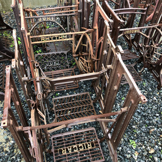 ミシン台  アンティークの画像