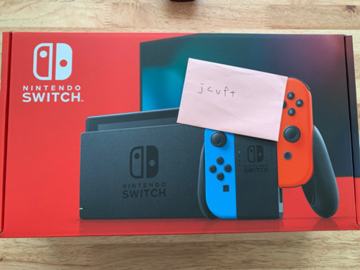 【新品・未開封】NINTENDO switch 本体　ネオンブルー/レッド