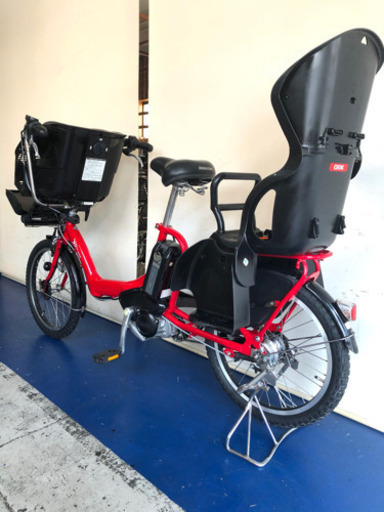 ブリヂストン アンジェリーノ　20インチ 3人乗り　8.9ah 赤色　電動自転車　電動自転車