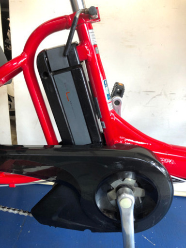 ブリヂストン アンジェリーノ　20インチ 3人乗り　8.9ah 赤色　電動自転車　電動自転車