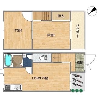 摂津市庄屋 テラスハウス-リノベーション