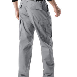 新品　[CQR] メンズ 紺色　カーゴパンツ ズボン パンツ [防汚・撥水] キャンプ 登山 アウトドア 作業着　サバゲーの画像