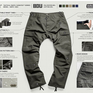 新品　[CQR] メンズ 紺色　カーゴパンツ ズボン パンツ [防汚・撥水] キャンプ 登山 アウトドア 作業着　サバゲーの画像