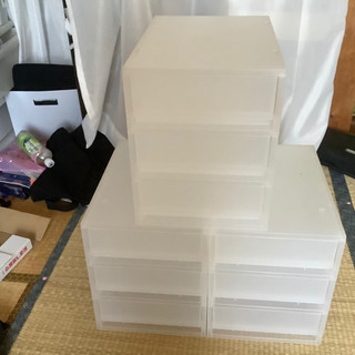 無印良品　ポリプロピレン　収納ケース　3台まとめて