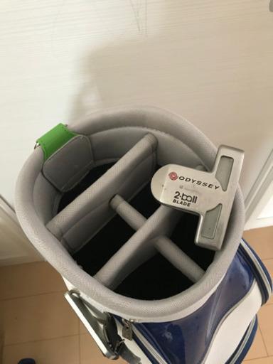 キャディバッグ   コカコーラ　ツアーチャンピオンシップ　FedEx 白