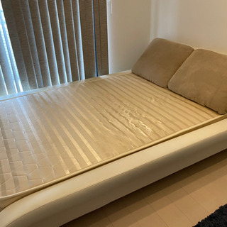 福岡市内配達無料 ダブルベッド コレクション マットレス フレームセット