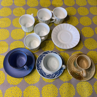【５客＋３客】珈琲カップ